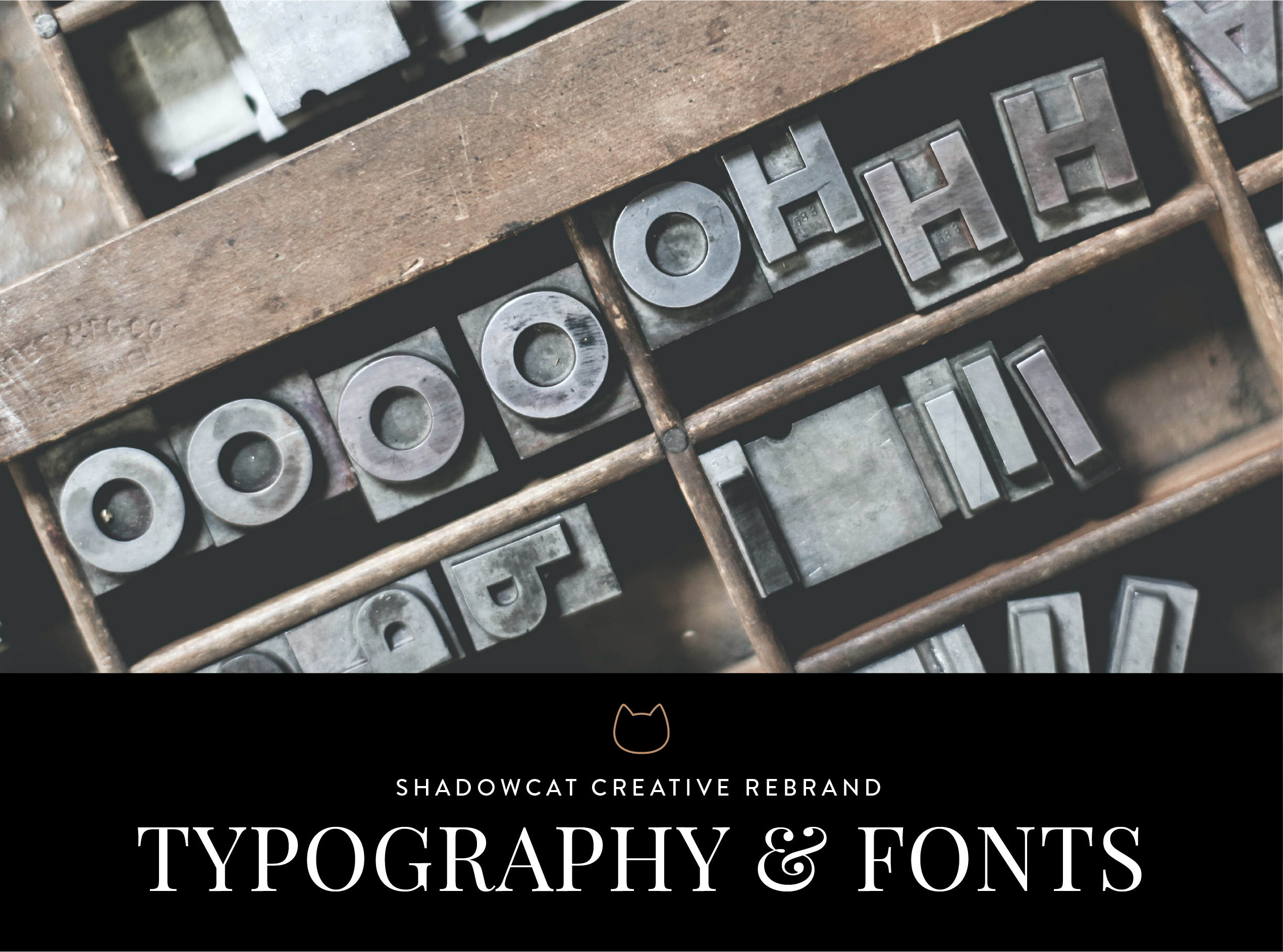 Shadowcat Rebrand Typography & Fonts Header
